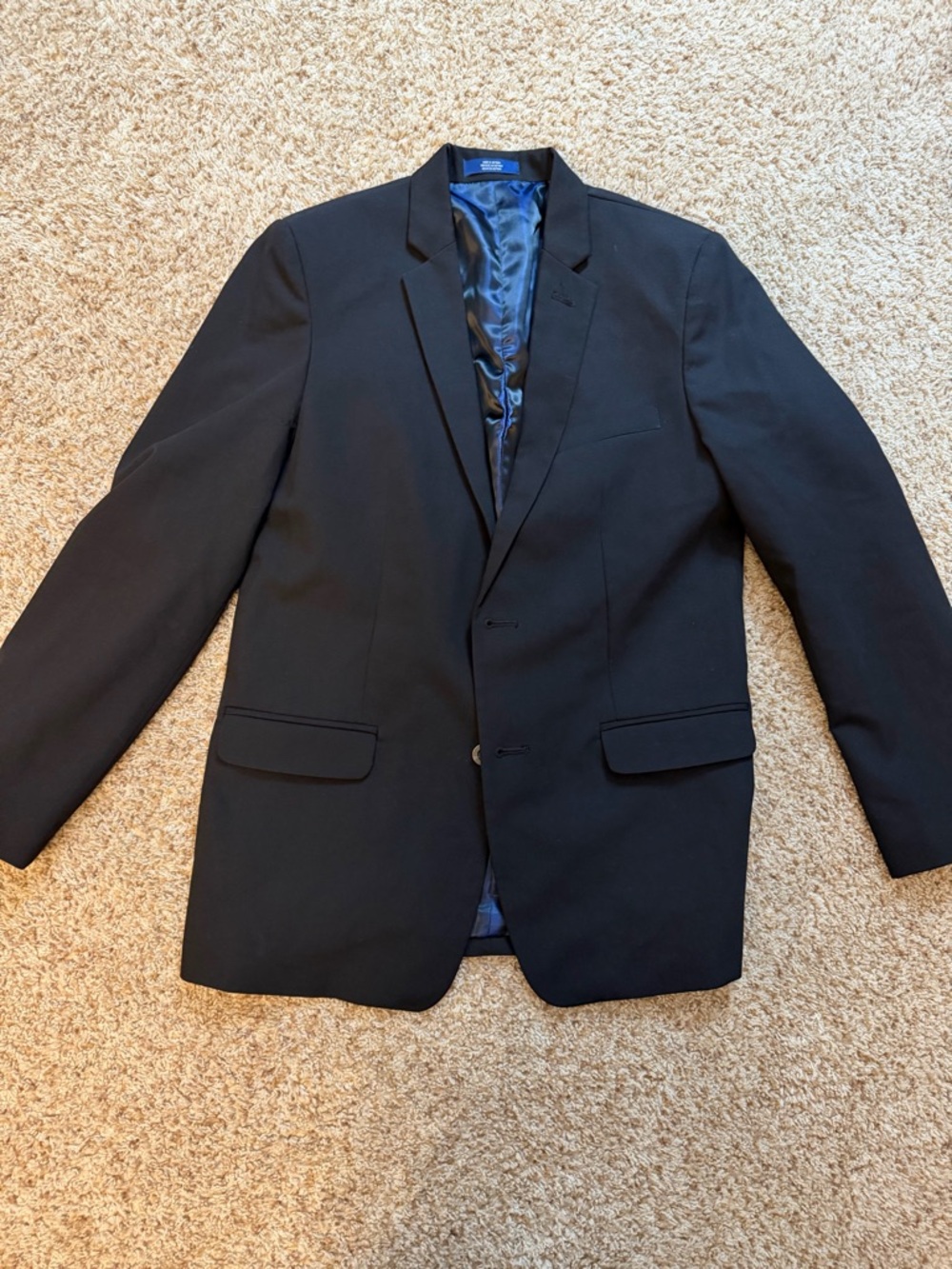 Izod Black Boys' Two-Button Blazer